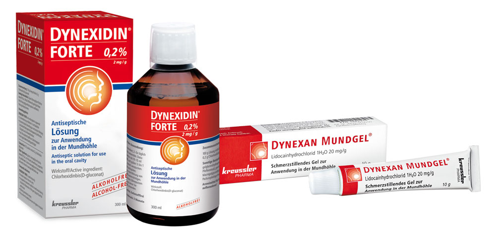 DYNEXAN MUNDGEL und DYNEXAN PROAKTIV 0,2% CHX